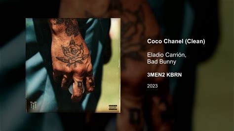 coco chanel by bad bunny|coco chanel eladio carrion.